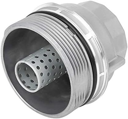 X Autohaux srebrna tonska motorna kap za poklopac filtra 15620-31060 za Lexus ES350 RX330 za Toyota Camry