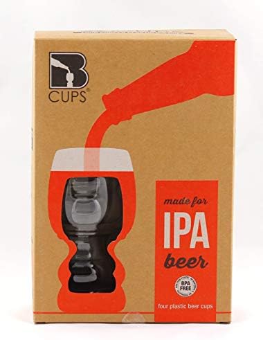 BCUPS IPA otvorene plastične čaše za pivo, BPA & BPS bez