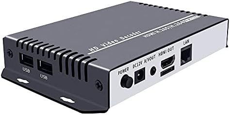 ISEEVY H.265 H.264 4K 1080p Video dekoder IPTV dekoder sa HDMI i CVBS izlazom za prikaz oglasa, IP