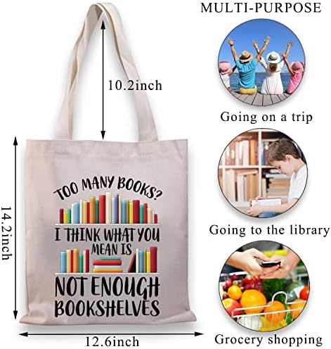 BDPWSS book Lover Tote Bag za žene Bookworm bibliotekar poklon knjiga Club Reading Lover višekratna