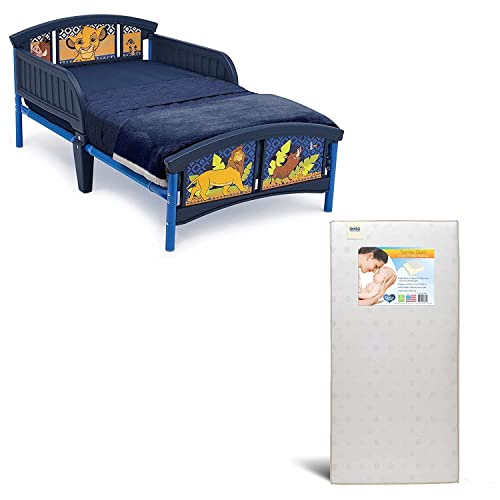 Delta dječji plastični krevet za malu djecu, Disney Lion KingTwinkle Stars krevetić sa ograničenim