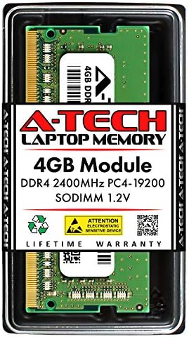 A-Tech 4GB RAM za sinološki diskStation DS220 + NAS | DDR4 2400MHz PC4-19200 SODIMM 1.2V 260-PIN Non-ECC Nadogradnja