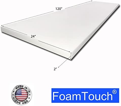 Foamtouch 2x24x120HDF1.8 presvlaka pjena, 2 x 24 x 120 , bijela