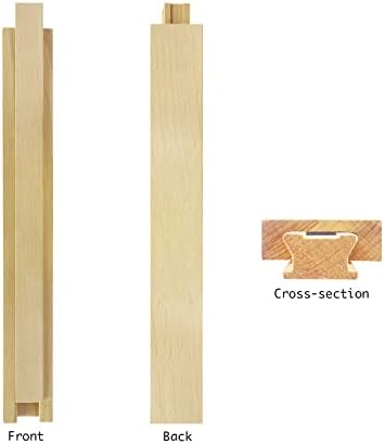 1 kom drvena Undermount ladica klizi klasični vodič Centar za montiranje staza 15.7 inča, Wood ladica