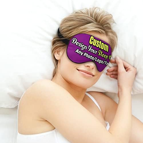 Prilagođena maska ​​za spavanje Dodajte svoj dizajn, osobnu fotografiju za spavanje, prilagodljive