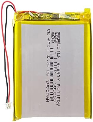 Litre 3,7 V 605065 2800mAh lipo lipo punjiva litijum polimerna jonska baterija za RG35XX sa JST 1.25M priključkom