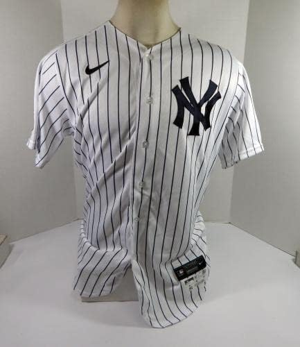 2020 Njujork Yankee Reggie Willits 42 Igra izdana Bijela Jersey HGS P Robinson - Igra Polovni MLB dresovi