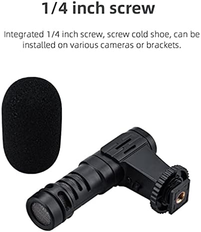 Solustre kondenzatorski kondenzator za mikrofon dodaci za kameru Univerzalni fotoakrofon Telefon Mikrofon Pocket
