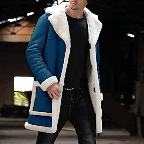 ADSDQ muški zimski kaputi, duge rukave s dugim rukavima muškarci plivanja plus veličine TRENDY jakna