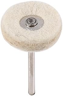 Pamučni puferski točak, 10kom 25mm vuneni filc za poliranje brusilica brusilica sa ručkom za rotacioni