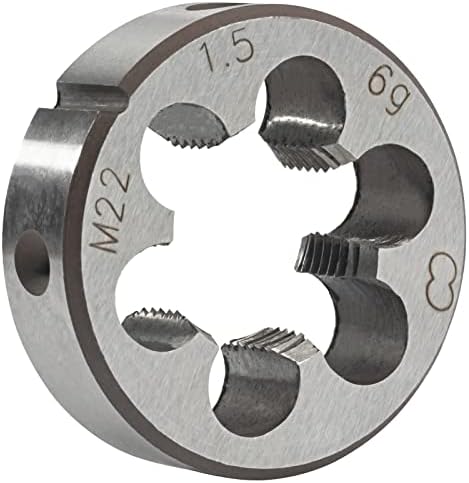 Aceteel M22 x 1,5 Metrička okrugla matrica, Mašinska navojna matrica M22 X 1,5 mm desna ruka