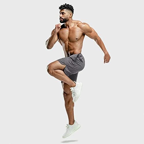 YKB muške kratke hlače Brze suhi atletske vježbe teretane za muškarce lagana bodybuilding sa džepovima