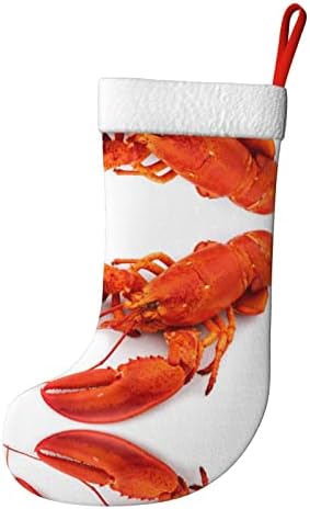 Elbull Personalizirane božićne čarape jastog božićne čarape za obiteljski odmor Xmas Dekoracije za