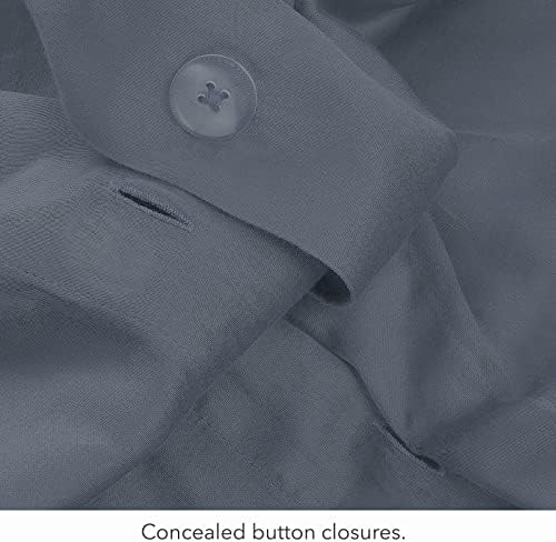 Nate Početna Nate Berkus 300TC 3-komadni luxe pamučni sateen prekrivač | Ultra meka, hladna, posteljina
