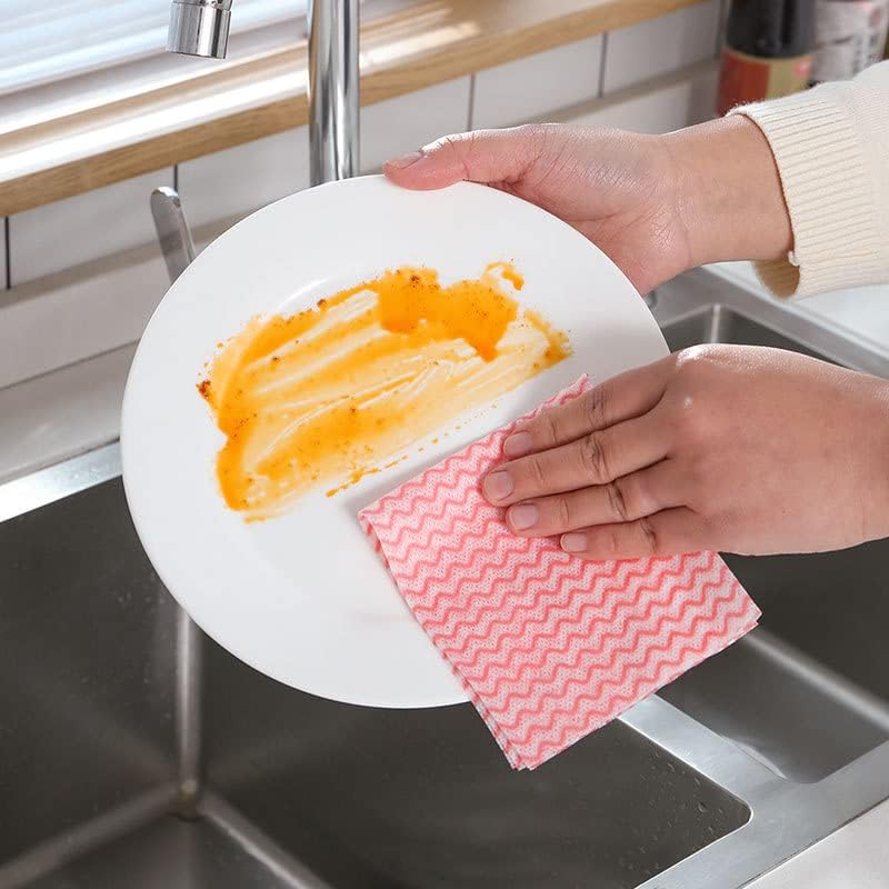 Peaycha Jednokratna krpa za čišćenje izdržljive ručnike za pranje krpe za pranje za kuhinju, višenamjenska