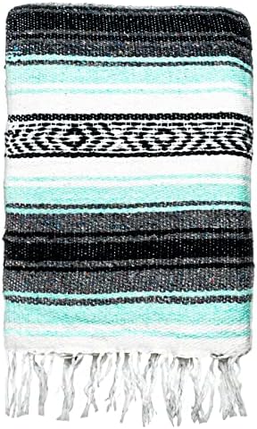Andrew James Premium Autentični meksički thunderbird prekrivači Tradicionalni ručno izrađeni tkani bacač | Savršeno