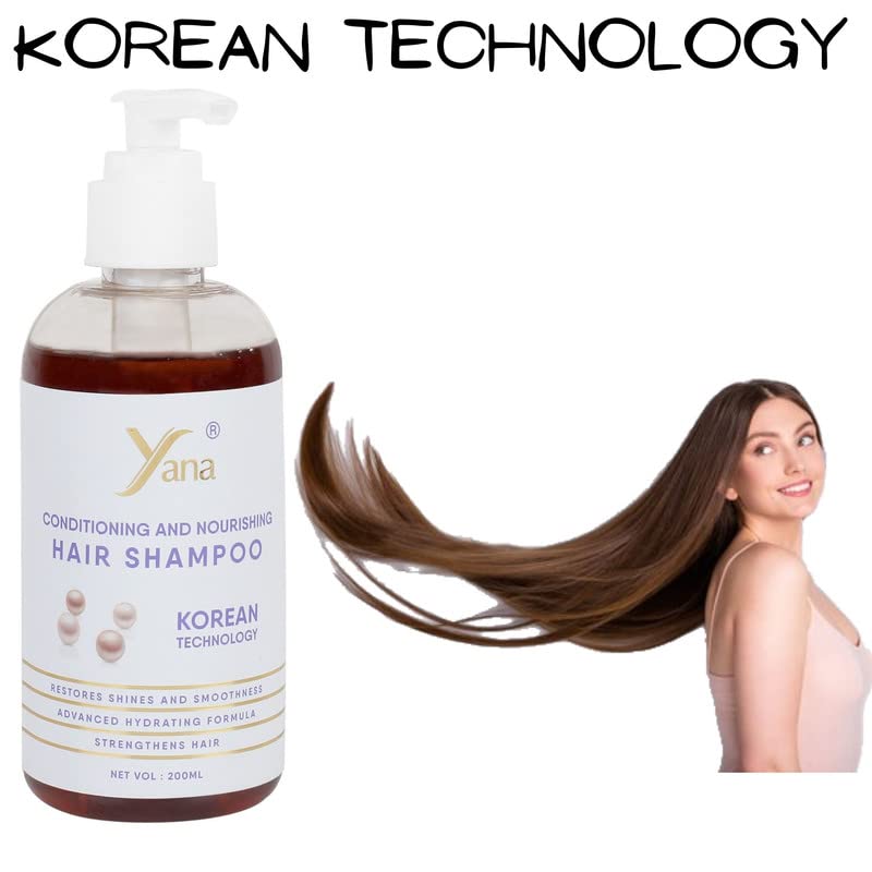 Yana šampon za kosu s korejskim tehnologijom prirodni šampon za jesen i perut