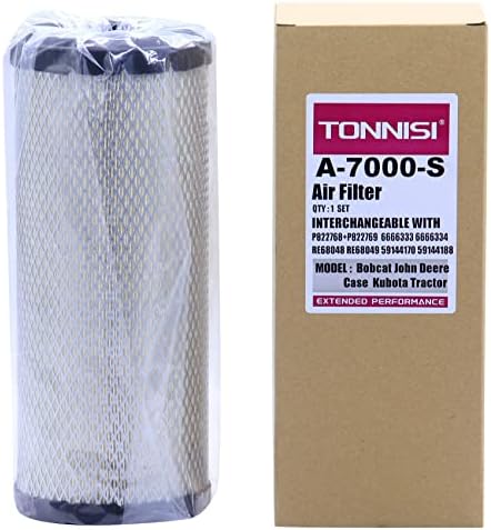TONNISI A-7000-S zračni filter zamjenjuje P822768 + P822769, AF25553, 46489, CA9246, AM129028, R1401-42280,