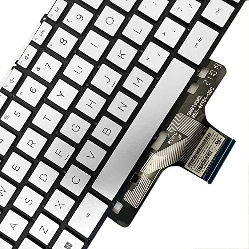 Gintai laptopi Američka tastatura zamjena za pozadinsko osvjetljenje za HP Pavilion X360 14-DW 14m-DW 14T-DW