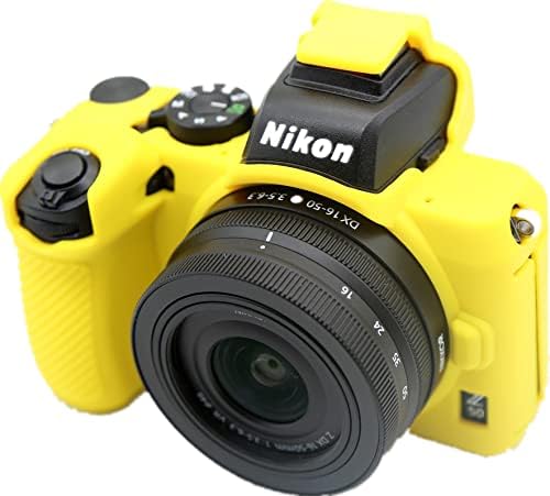 Bolinus Z50 futrola, Ultra tanka lagana gumena meka silikonska torbica za kućište za Nikon Z50