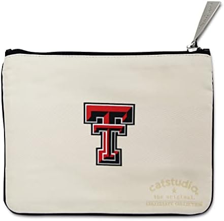 Catstudio Texas Tech University Collegiate patentne torbice sa zatvaračem | Drži vaš telefon, kovanice,