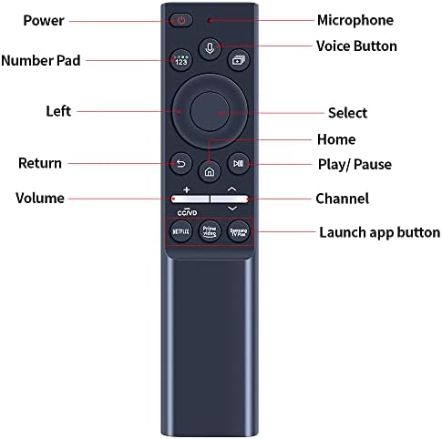 BN59-01357A Remote za daljinski upravljač Fit za Samsung 2021 QLED serija Smart TV QN32Q60AAFXZA QN55QN85AAFXZA