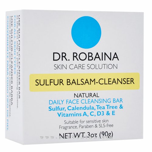 Dr. Robaina Solution za njegu kože sumpor Balsam Bundle-cleansing Bar, šampon i hidratantni losion