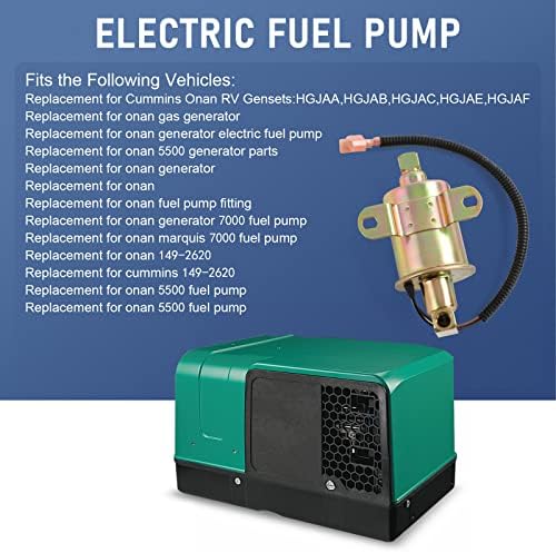 CARMOCAR električna pumpa za gorivo 149-2620 a029f887 a047n929 zamjena za Onan Cummins