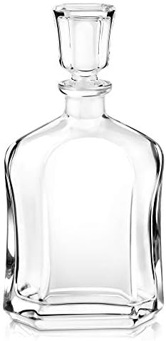 Maverton Whisky carafe + 2 naočare sa graviranjem-23 fl oz. klasični alkoholni dekanter za parove - elegantan
