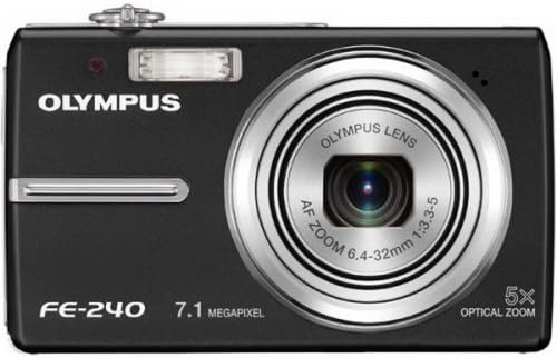 Olympus Stylus Fe-240 digitalna kamera od 7,1 MP sa stabilizovanim 5x optičkim zumom sa dvostrukom