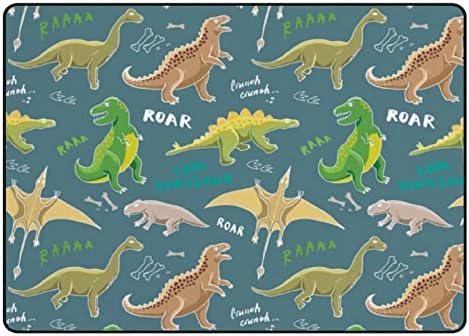 Puzeći zatvoreni tepih Play Mat dinosaurusi Doodles za dnevni boravak spavaća soba obrazovni rasadnik