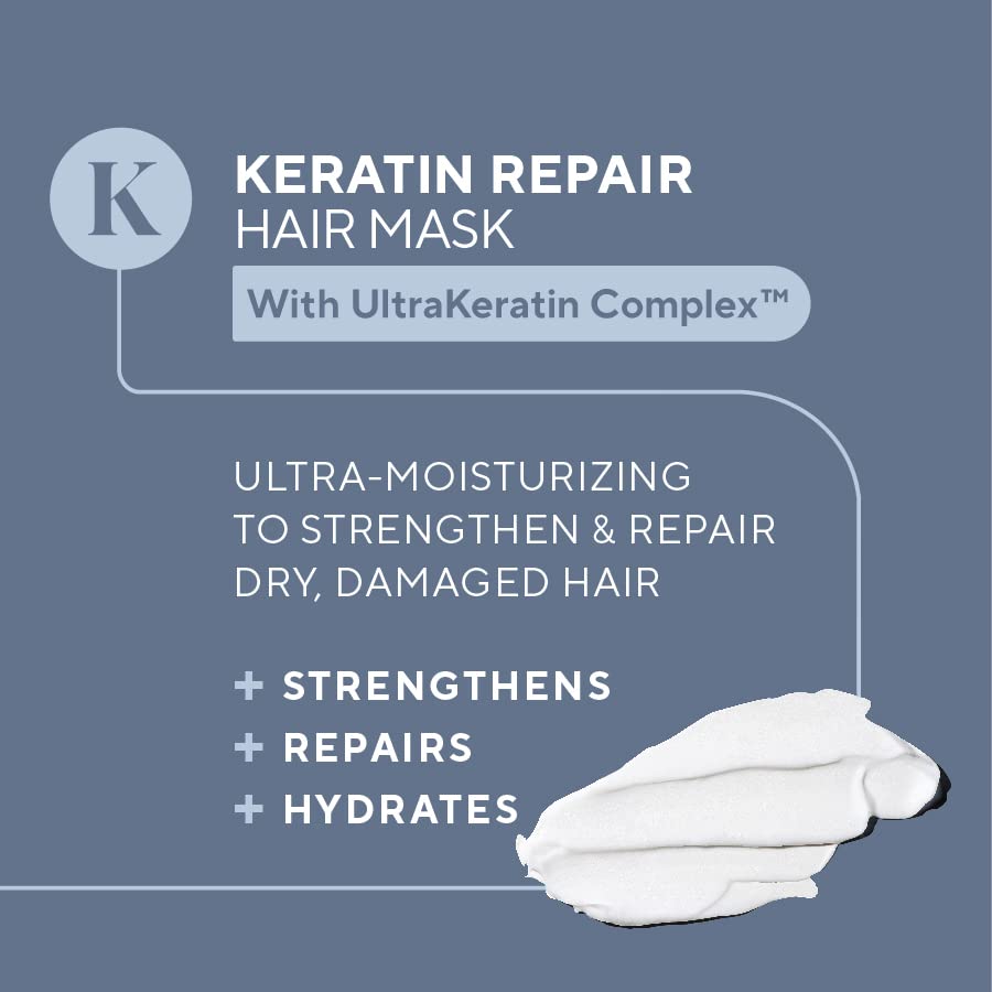 Infuzija K Intense Repair maska za kosu sa UltraKeratin Complex - hidratantne kreme & njeguje | ojačati