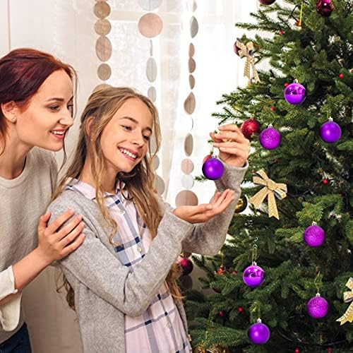 24pc tree Ornaments Ball Ornamenti Božić Božić ukrasi lopte božićno drvo Home Decor viseća