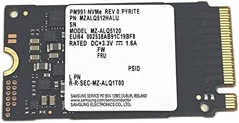 SAMSUNG 512GB M. 2 2242 42mm PM991 NVMe PCIe Gen 4 x4 TLC SSD za Dell HP Lenovo Laptop Ultrabook Tablet-interni