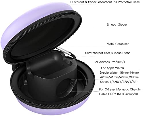 Moko Travel Case kompatibilan sa Apple Watcy serije 8/5/6/1 / 4/3/2/1 / SE, prijenosni zaštitni torba za