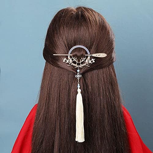 Bybycd korejski stil kose elegantni klip za kosu Vintage Oprema za kosu Metalna ženska habanja Ponytail Držač