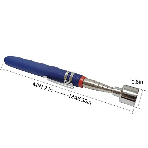 20 funti.Teleskopski magnetni štap,alat za magnetno preuzimanje, uređaj za muškarce alat za teleskopski magnetni