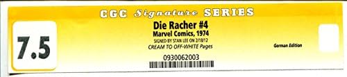 Die Racher 4 1974-Marvel-njemačko izdanje-CGC 7.5 žuta etiketa-Jack Kirby-VF+