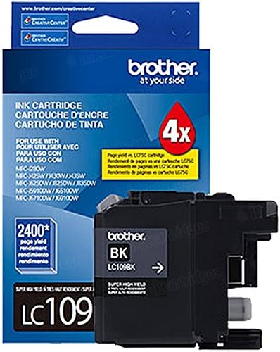 Brother Lc109bk Inkjet kertridž, crn, 2400 pg, HY. za: MFC-J6520DW, J6720DW, J6920DW LC109BK