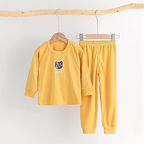 Djevojke toddlera dječake bebe meke pidžame toddler crtani otisci dugih rukava kid odjeća za spavanje
