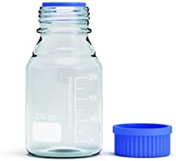 250ml Storage Glass Bottles – 2pcs Round Media Storage boca – Borosilikatne Staklene boce – sigurna sonda Storage