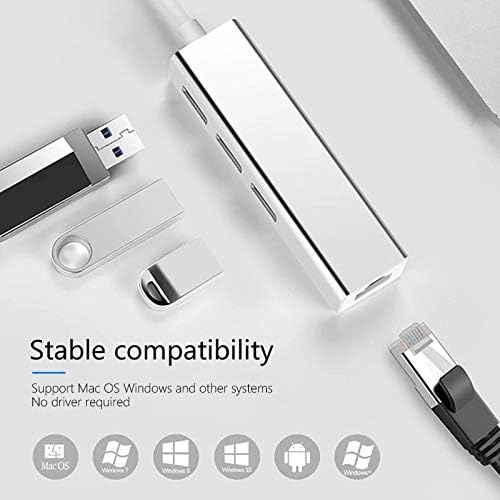 CHISSP mrežni kabel Converter Type-C Gigabit Mrežna kartica tablet Hub USB za mrežni kabl ožičeni sučelje Splitter