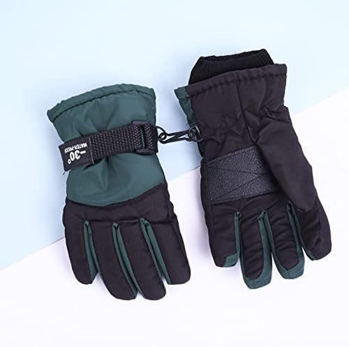 Qvkarw rukavice za skijaško klizanje otporne na vjetar na otvorenom topli snijeg djevojke zimski Snowboarding