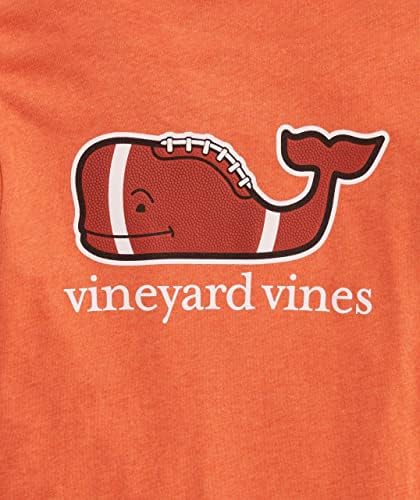 vineyard vines Boys ' Dugi rukav fudbalski Kit Heathered džepna majica