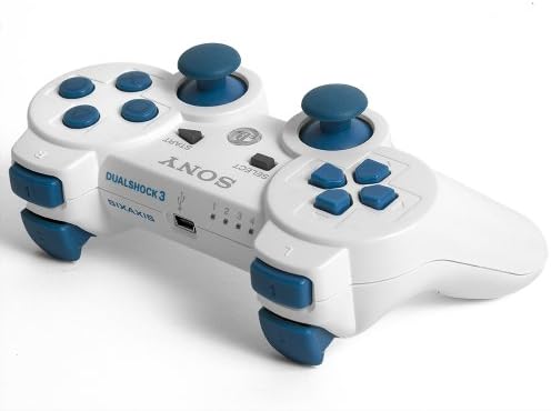 PS3 PlayStation 3 bijeli / plavi modusni kontroler Cod Ghosts, crni ops 2 QuickScope, Jitter, snimak za