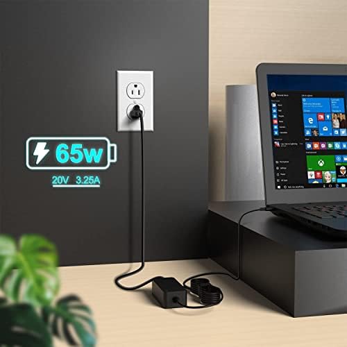 Zamjena za punjač za laptop DELL, 65W USB C prijenosna punjač za Dell Latitude 5520 5420 5430 5530 7430