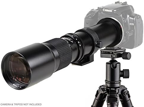Ručni focus objektiv velike snage 1000 mm kompatibilan sa Canon EOS Rebel SL1