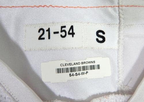 2021 Cleveland Browns Malik Jackson 97 Igra Izdana dres bijele prakse 54 6 - nepotpisana NFL igra rabljeni