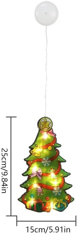 Jasno Rastezljivi Kabl .8mm 50 Ft Božić rasvjeta zid visi Božić snjegović LED svjetla rasvjeta privjesak