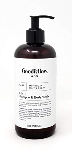03 Marokanski Mint & Cedar 2-u-1 šampon & pranje tijela - muški mirisni šampon i pranje tijela